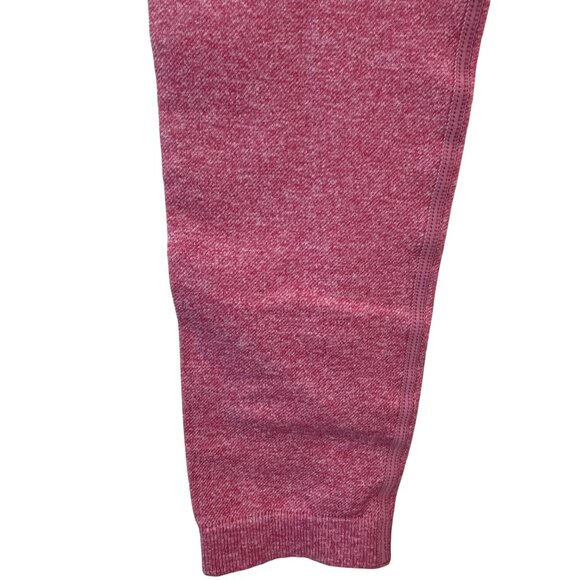 Pink Seamless small Workout Set With Crop Top & High-Waisted Leggings Small 60% - Picture 9 of 10